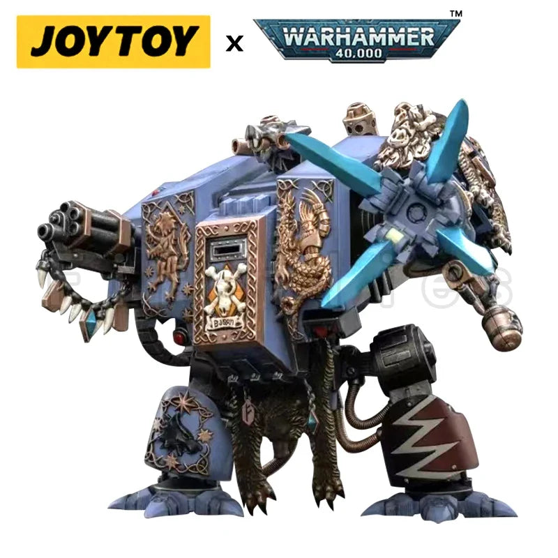 1/18 JOYTOY Action Figure Mecha 40K Space Wolves Bjorn the Fell-Handed Re-issue Version Anime Model Toy
