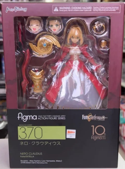 【SF】In Stock Original Max Factory Figma370 Fate EXTELLA Nero Claudius Figures Model Anime Collection