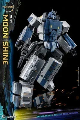 Trainbots Transformation Moon Studio Raiden Train Combination MS06 MS05 MS04 Moon Shine Action Figures Toy Hobby Gift Collection