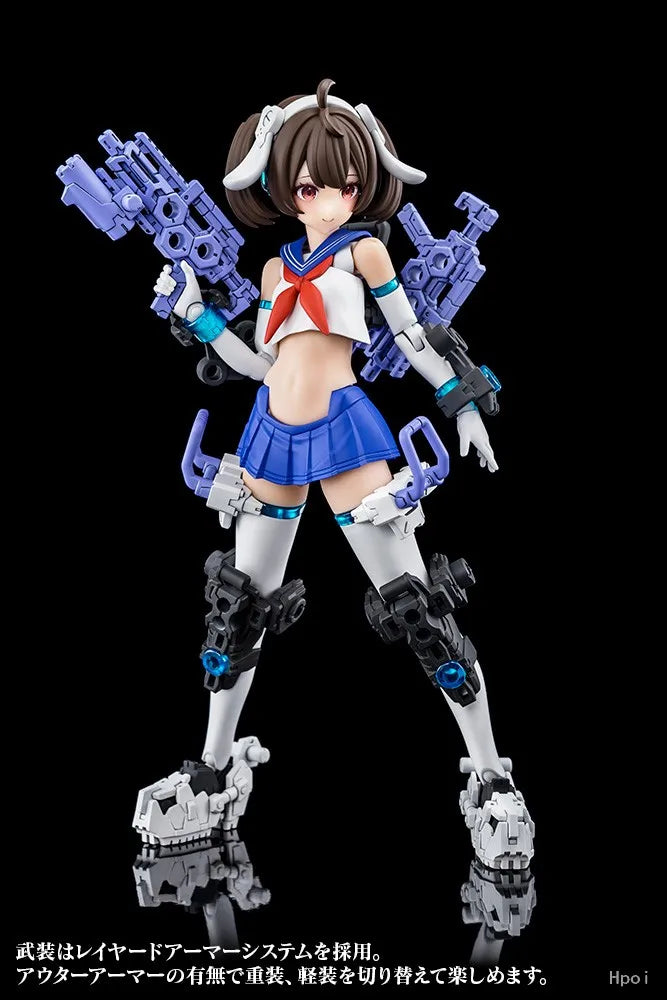 Original in Stock KOTOBUKIYA Goddess Installation BUSTER DOLL Gunner 1/1 Figures Model Toys Collection Gift Ornaments