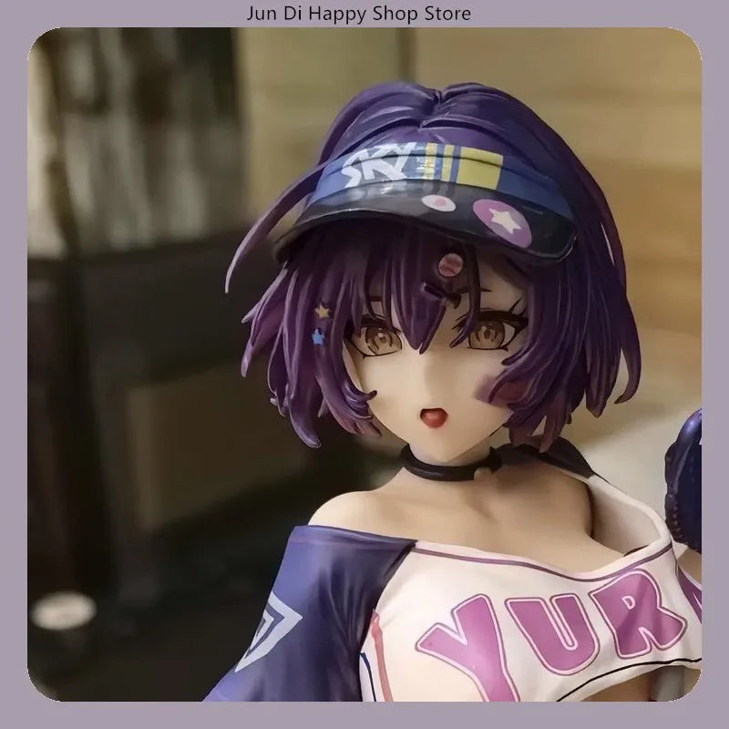 19cm Baseball Girl Anime Figure Model Statue Collection Desktop Decoration Ornament Toy Gift for Fans