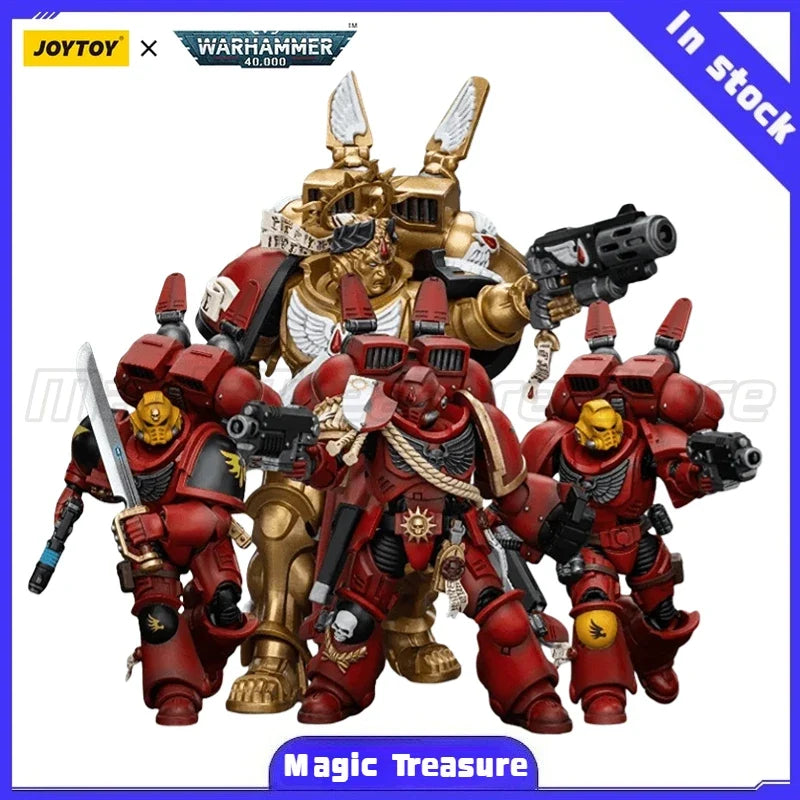 【MT】JOYTOY Warhammer 40k Blood Angel Commander Dante Jump Pack Three Doll Collection 1/18 Action Figures