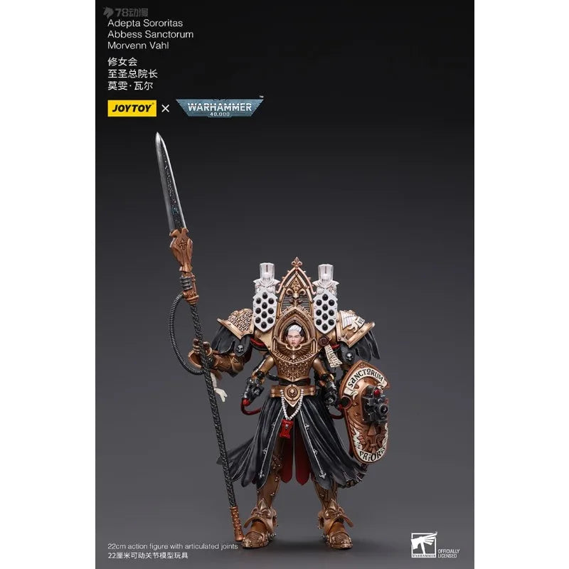 JOYTOY Genuine JOYTOY X Warhammer 40K Series The Holy Mother of The Sisters of Soul Mowenwar Finished Model Toys Collectibles