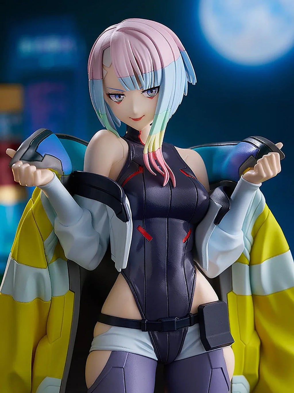 Original Genuine Good Smile Company Prepainted Pop Up Parade Cyberpunk: Edgerunners Lucy L H=225mm Model Figure Decoration Gift