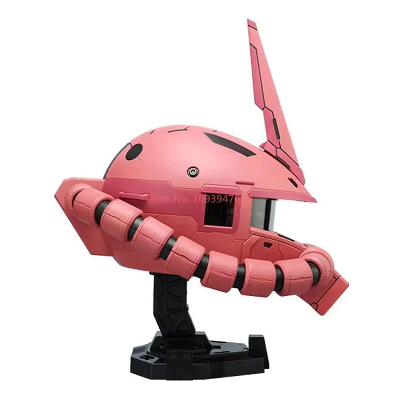 Official Bandai Namco BN HEAD Collection Char's Zaku Head Sculpture Gundam Series Mecha Anime Model Collectible Figure Statue