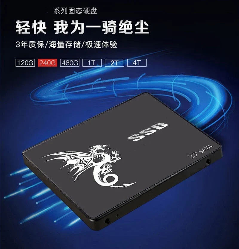 Vulcan SSD Drive HDD 2.5 Hard Disk SSD 4TB 2TB 128G 240G 1TB 500GB 120GB HD SATA Disk Internal Hard Drive for Laptop Computer