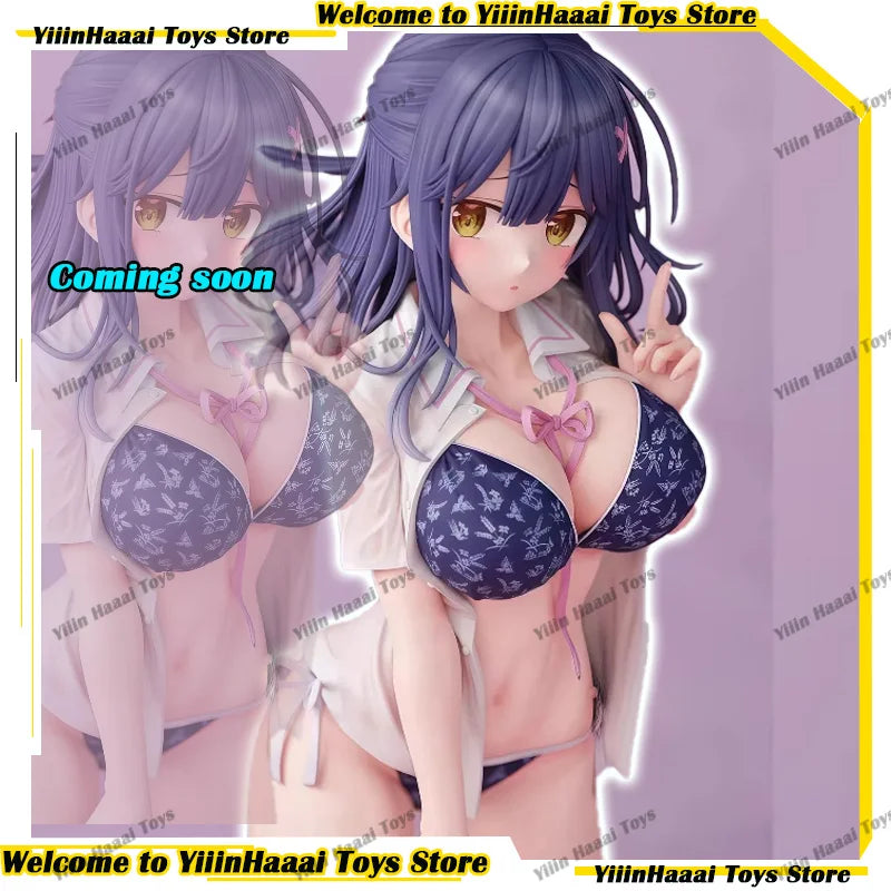 in stock Shinmi Yuno anime figures Shinmi Yuno figure collection model gk figurine 21cm PVC statue boy room decor toys gifts