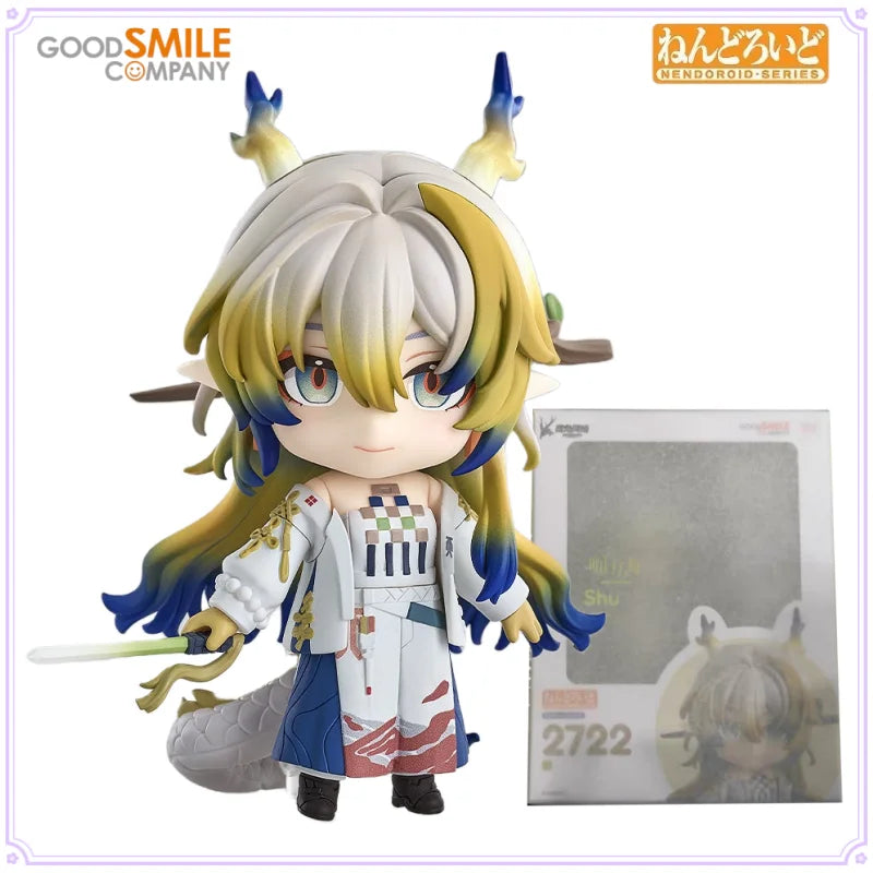 GSC Original Nendoroid Series No.2722 Shu Anime Q Version Action Peripheral Figure Toys for Boys Gift Collectible Ornaments