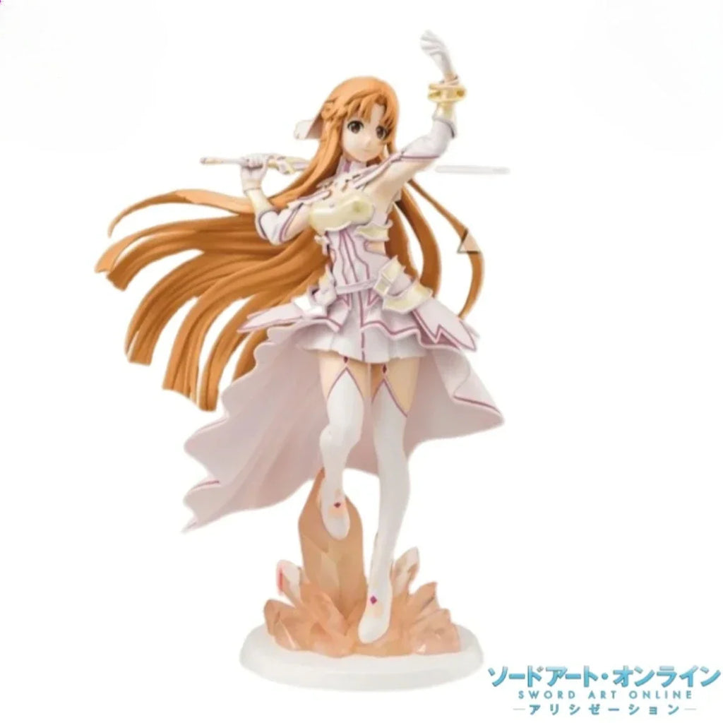 Original Bandai Genuine In Stock Characters Sword Art Online Yuuki Asuna Anime Collection Action Figure Model Kits Toys Gifts