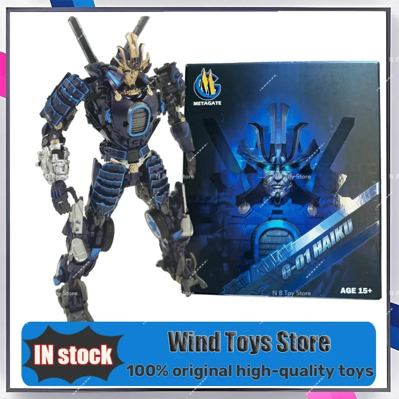 INSTOCK Transformation MetaGate-G01 MG01 Haiku Action Figures Samurai Drift Mecha Doll Toy Model  Collect Gift