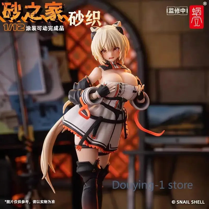 In Stock 1/12 Snail Shell Shikura Saori Sister Sand House Ishikage Mobile Suit Action Figure