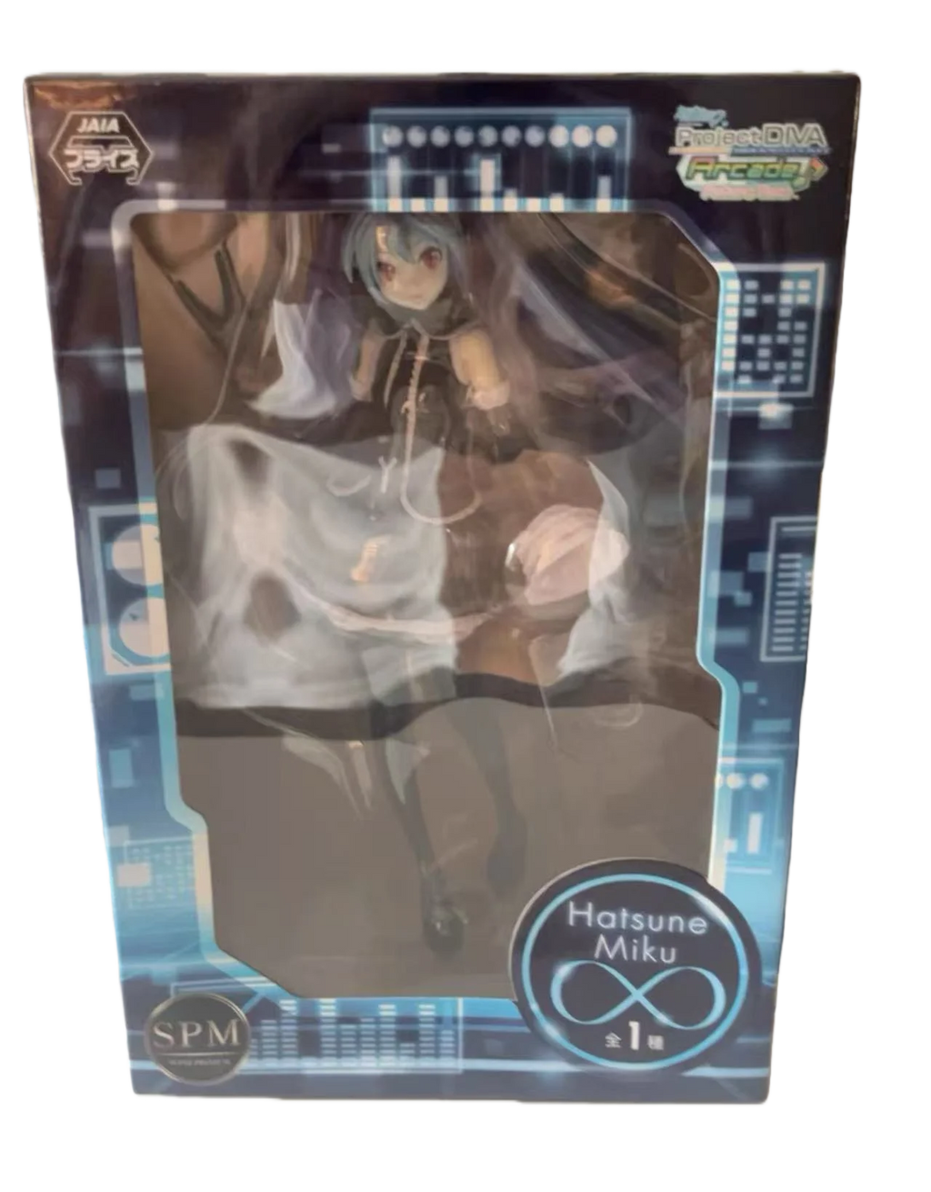 Auf Lager SPM Miku Project DIVA Infinity Dress Ver. Figuren Ornament Spielzeug Actionfiguren Sammlung Geschenke