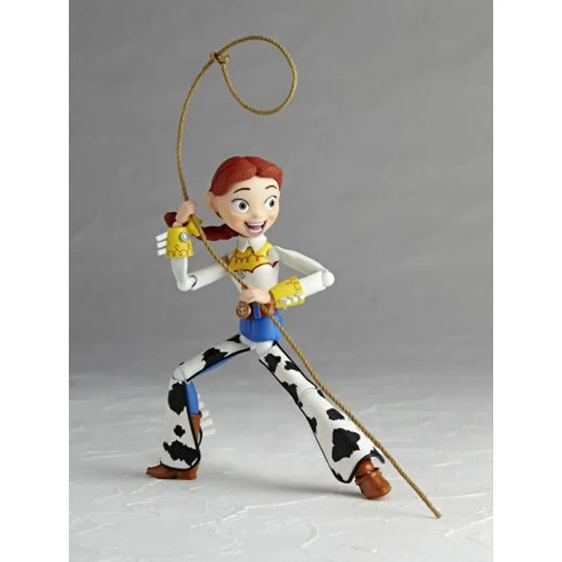 KAIYODO Original REVOLTECH Jessie 145mm  Anime Action Figure Assembly Model Toys  Model Gifts for Boys