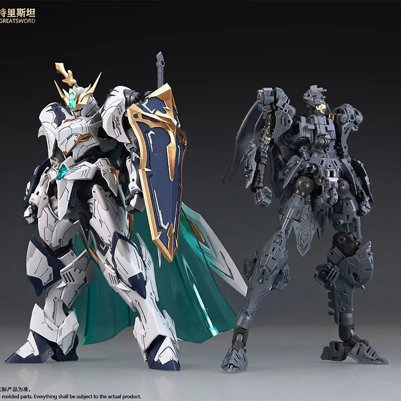 2025 Knights Of The Round Table Knights Loud Axe Lancelotte Mecha Assembly Model Domestic Production Tristan Action Figure Toy