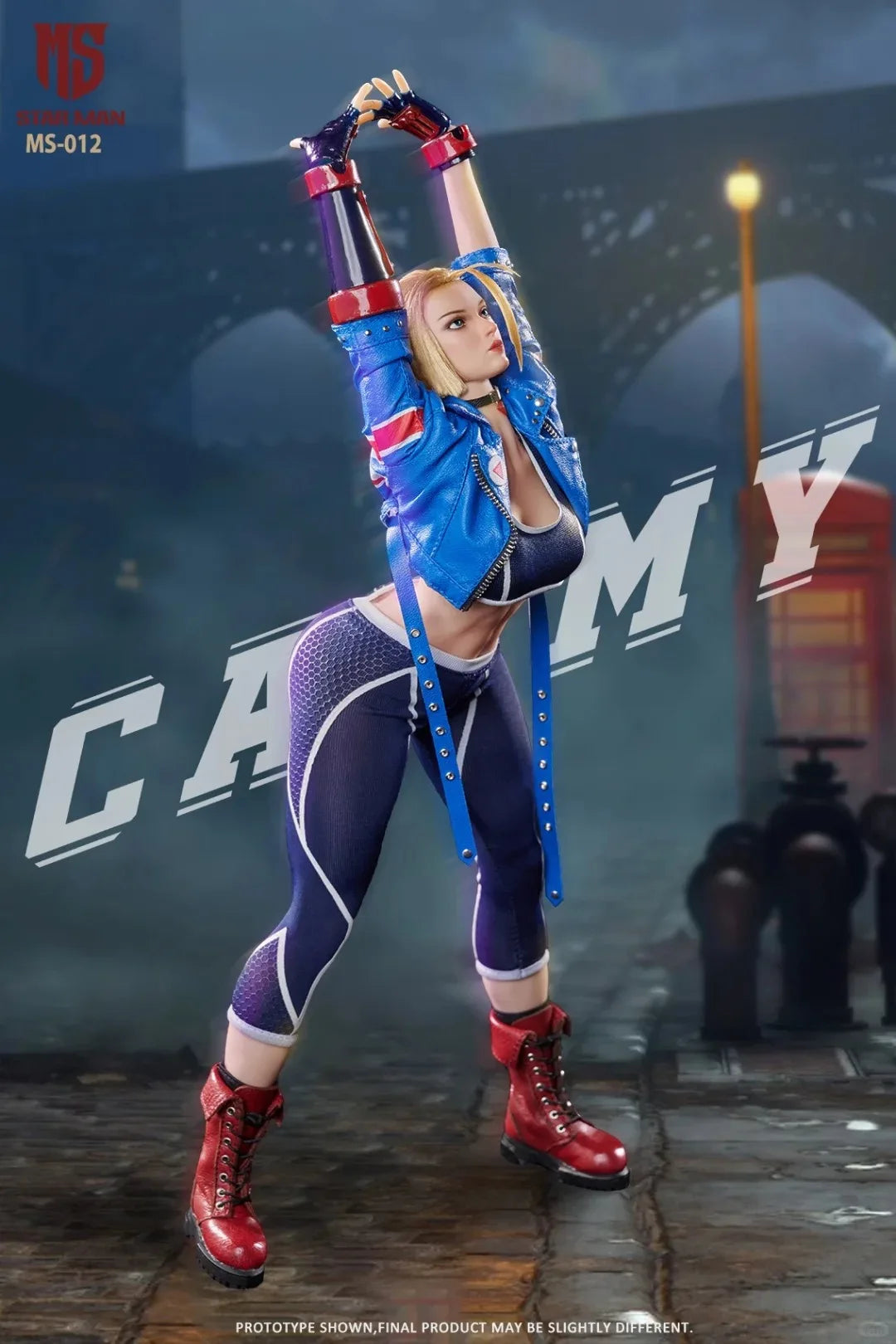 Star Man Ms-012 1/6 Scale Action Figure - Female Soldier Agent Cammy Game Series Fighting Master Model Toy
