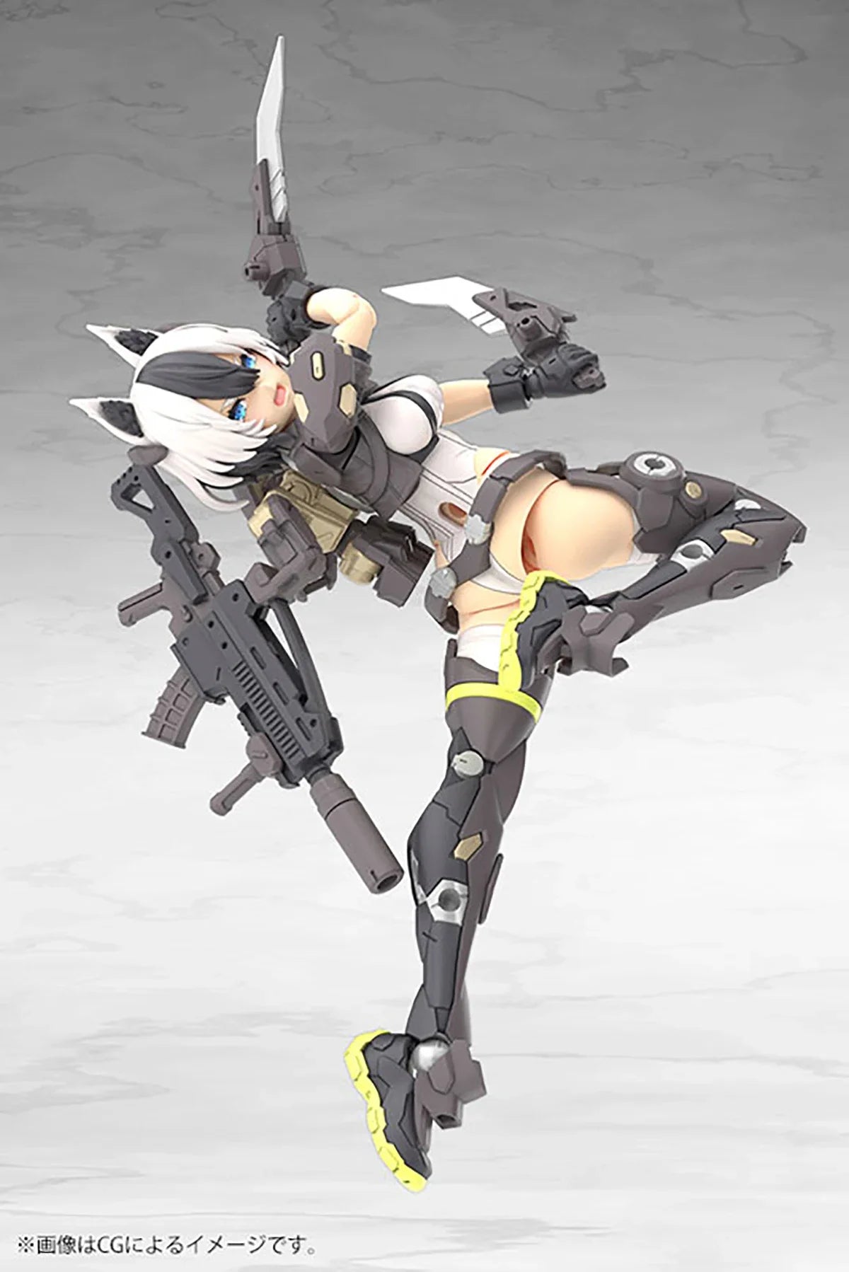 Original Genuine Kotobukiya Model Kits Megami Device (35) Yggdrasis Garm Ripper Original Character Action Assembly Mecha Girl