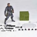 Venom Snake Figure Metal Gear Solid Action Figure Vulcanlog 004 Punished Snake Figurine Pvc Model Statue Collectible Toy Gifts