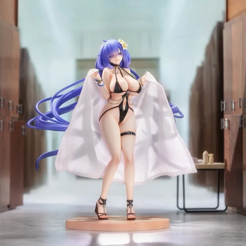 Neue Figur Modellspielzeug Azur Lane Spielcharakter Skulptur Mogador Cartoon Sammelbare Action Anime Figur Statue