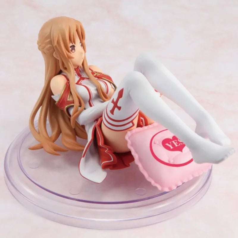 Sword Art Online Anime Yuuki Asuna Figure Model Desktop Decoration PVC Doll Action Figure Collect Toys Gifts