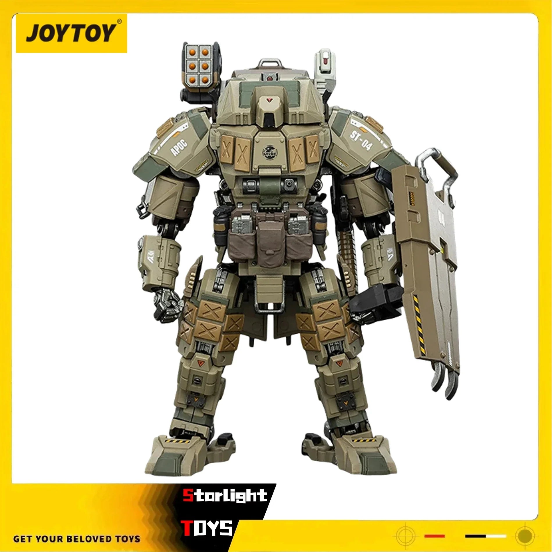 JOYTOY APOC Series Lron Vanguard Heavy Assault Mech 1/25 Action Figure Toy Collection
