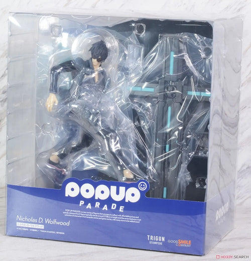 100% Original Genuine in Stock Max Factory Pop Up Parade Trigun Stampede Nicholas D. Wolfwood Anime Figure Quality Assurance