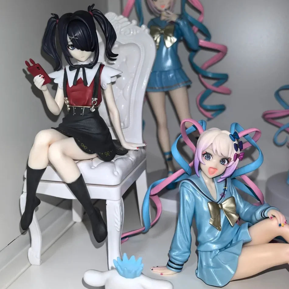 New Needy Girl Overdose Anime Figure KAngel OMGkawaiiAngel Action Figures Virtual Uploader PVC Collection Model Ornaments Gift