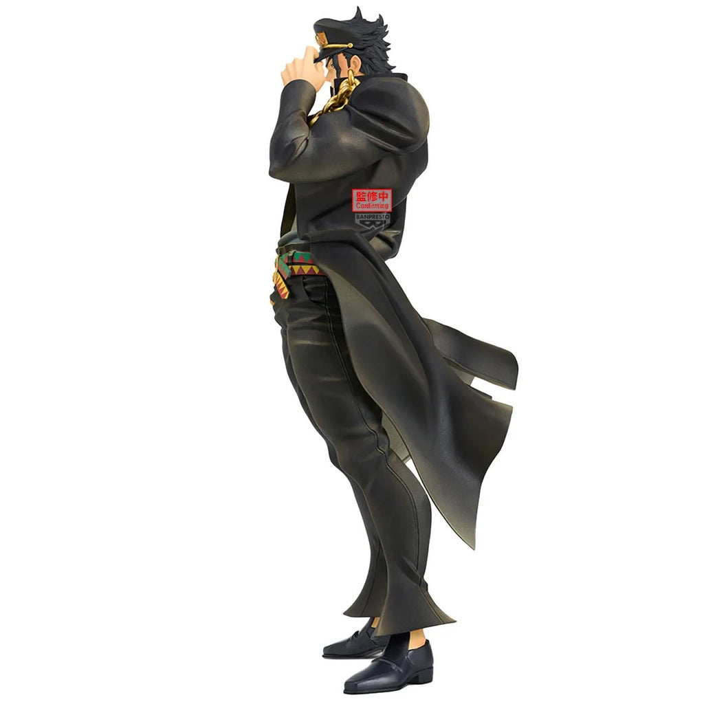Original BANDAI JoJo s Bizarre Adventure Jotaro Kujo Anime Figure Toy PVC Model Stardust Crusaders Mometria PVC Model Collection