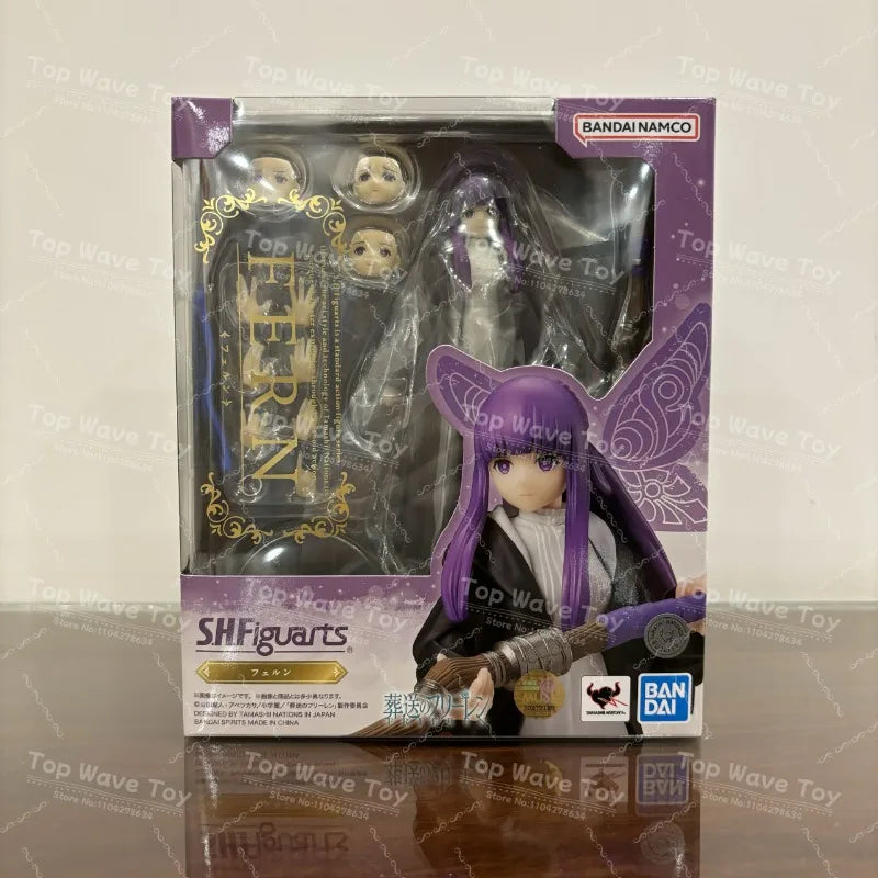 New Stock Bandai Original Box SH Figurats SHF Frieren Beyond Journey's End FERN Anime Action Figure Model Toy Figura PVC Gifts