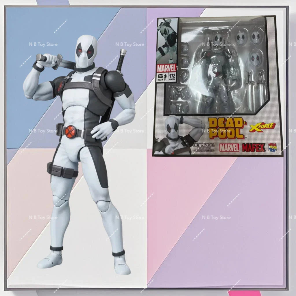 Original Medicom Toy Mafex Mafex Nr. 172 Deadpool 16 cm authentisches Sammlermodell Charakter-Actionfiguren