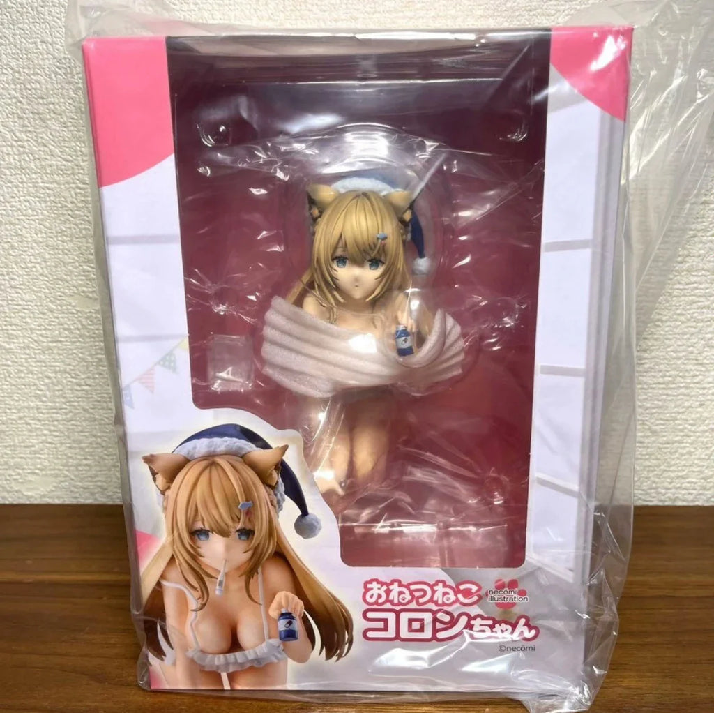 Auf Lager Original UnionCreative Schlafende Katze Colon-chan Anime-Figuren Modell Statue Geschenk Kollektion Schreibtischdekoration