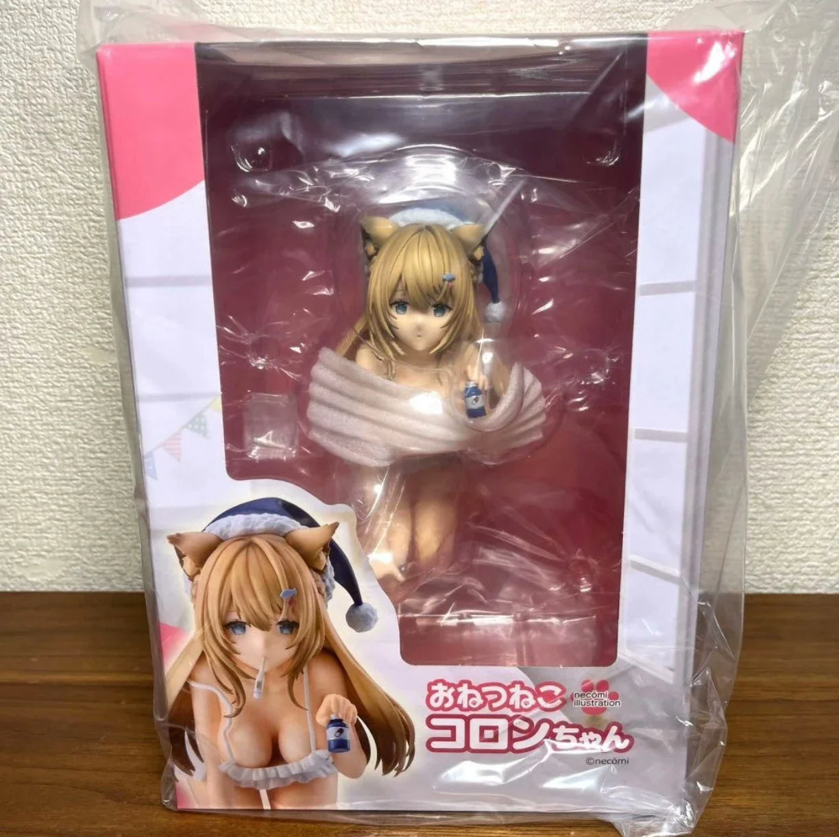 Auf Lager Original UnionCreative Schlafende Katze Colon-chan Anime-Figuren Modell Statue Geschenk Kollektion Schreibtischdekoration