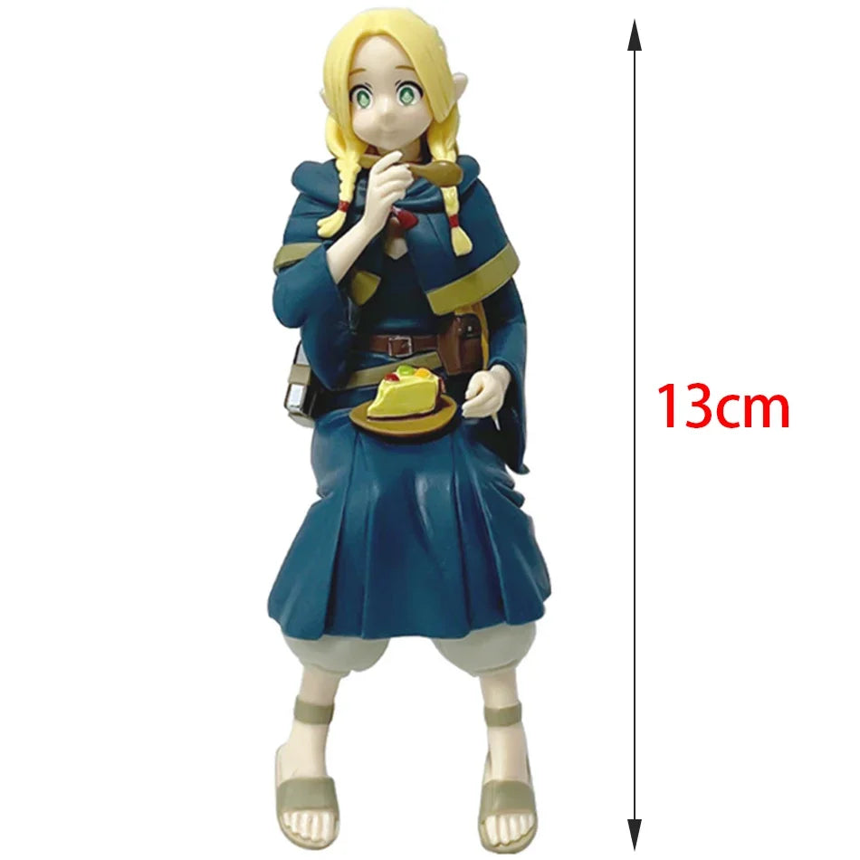 13-15cm Delicious in Dungeon Marcille Figure Donato Anime Dungeon Meshi Laios Touden Action Model Noodle Stopper Figurine Toys