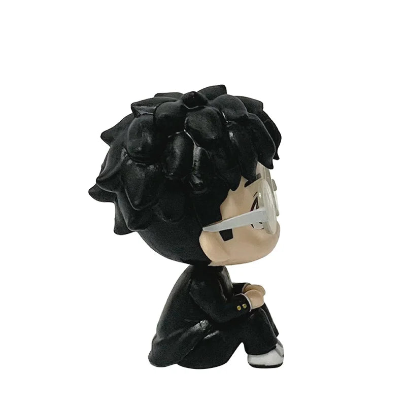 Christmas Hot Dandadan Action Figures Q-Version Sitting Posture Okarun Figures Model Pvc Anime Doll Decor Toy Gift