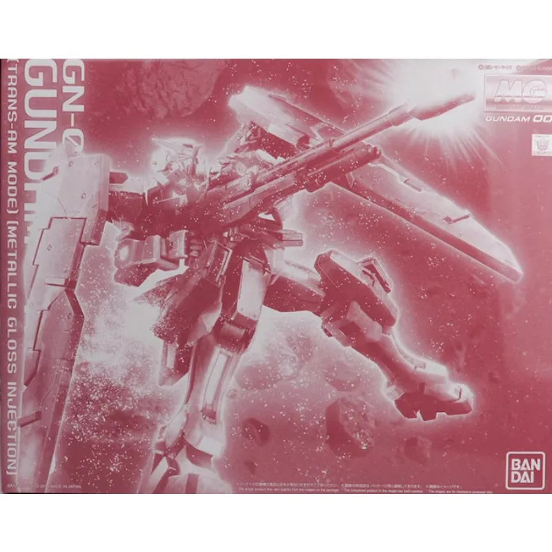BANDAI PB MG 1/100 GN-002 GUNDAM DYNAMES-Red Action Figures TRANS-AM MODE Metallic Gloss Injection Mobile Suit Gundam 00 Anime