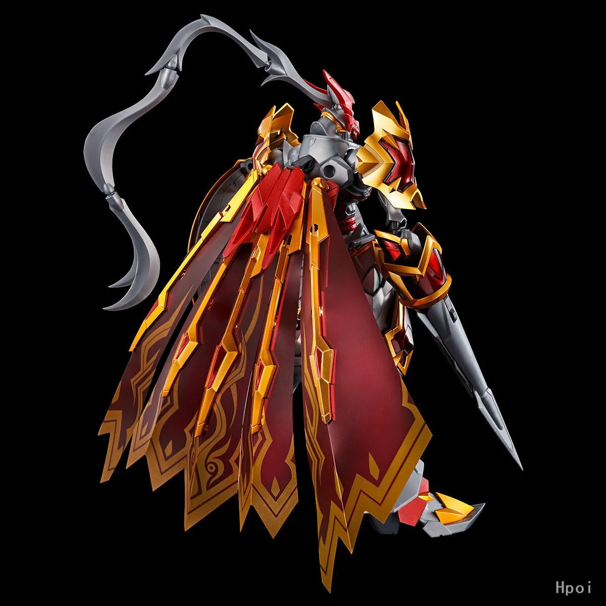 BANDAI PB Limited Figure-rise Standard Amplified Digimon Tamers‌ DUKEMON/GALLANTMON [SPECIAL COATING] Anime Figure Assembly Toy