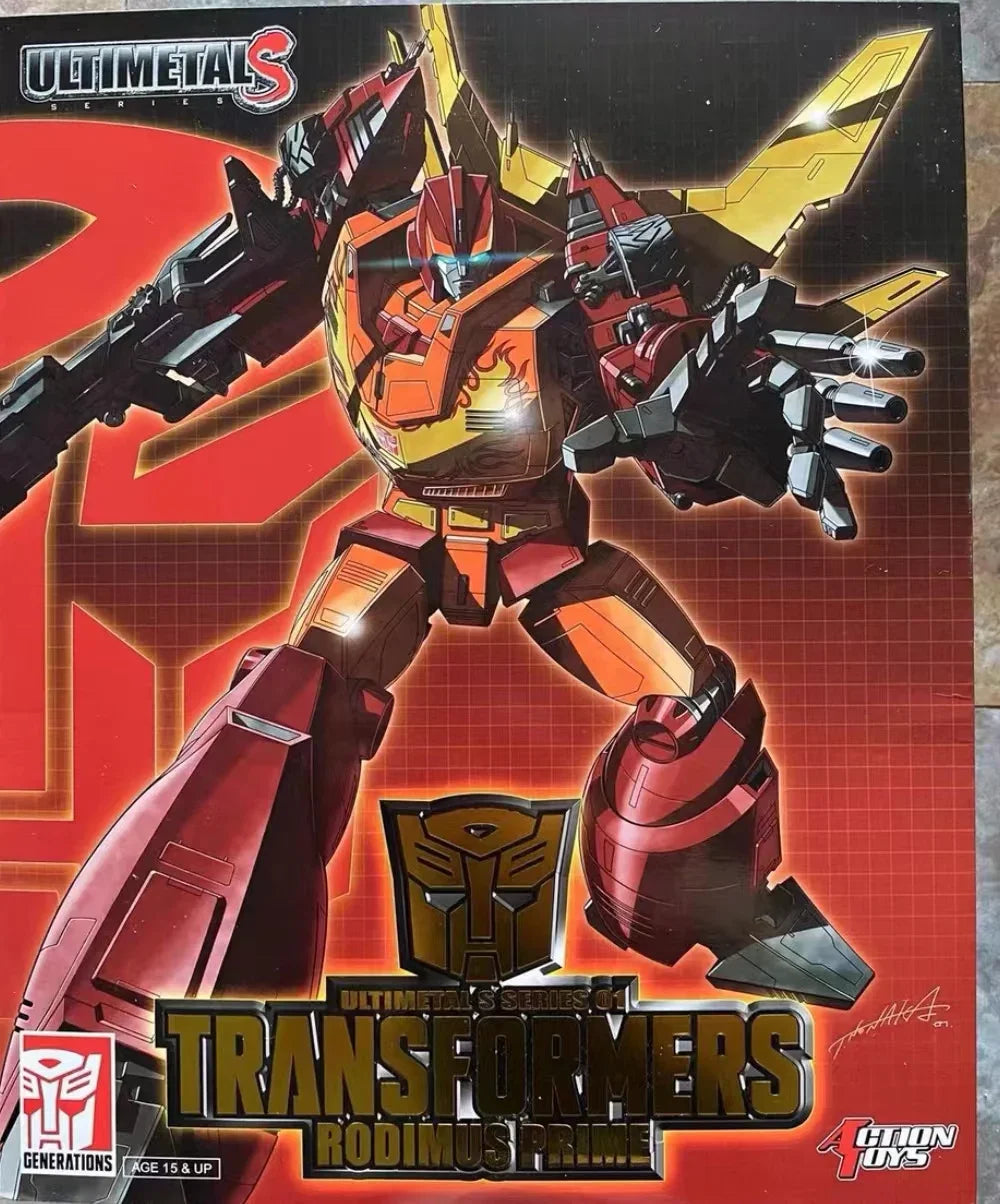 Transformation Action Toys ULTIMETALS Galvatron Rodimus Prime 30cm Action Figure Movable Model Toy