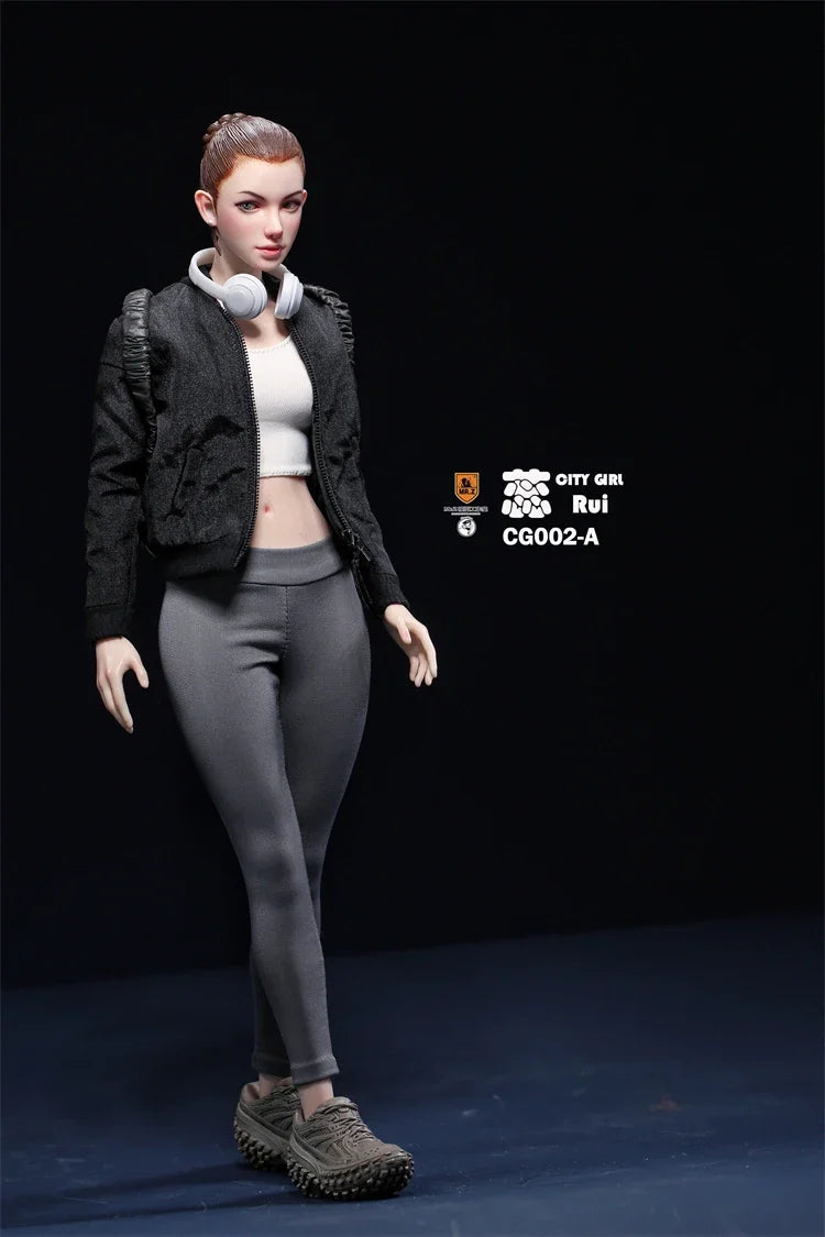 2025 Q3 MrZ Model Studio CG002 1/6 Female Soldier City Girl 2 Rui Lei Leisure Yoga Clothing Full Set 12in Action Figure Dolls
