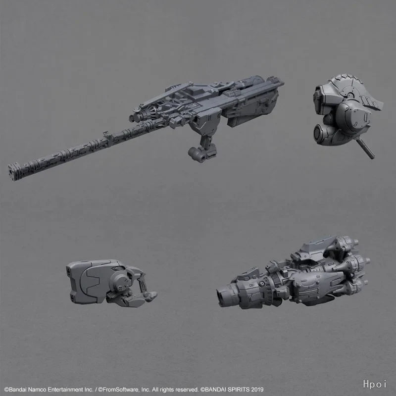 Bandai 30 Minutes Missions Model Kit Genuine 30MM Armored Core VI Fires of Rubicon Arquebus Add Ve-40A Open Faith Action Figure