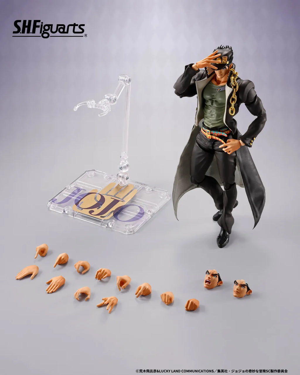 JoJo's Bizarre Adventure Anime Kujo Jotaro S.H.Figuarts Action Figures Model Figurine Original Figuarts Decoration Toys
