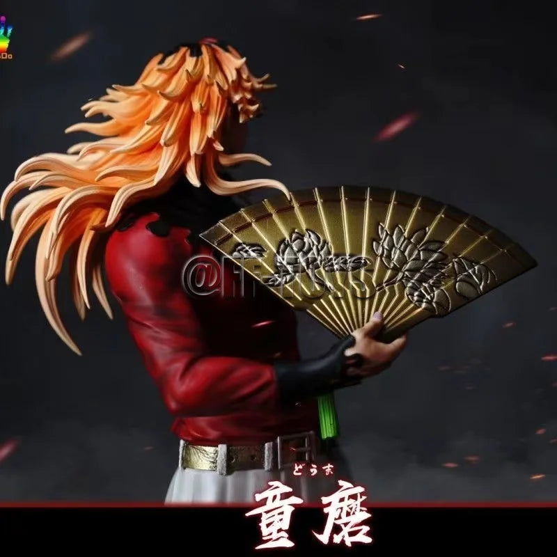 Anime Demon Slayer Figure Douma PVC Action Figures GK Statue Collection Model Toys for Children Gifts