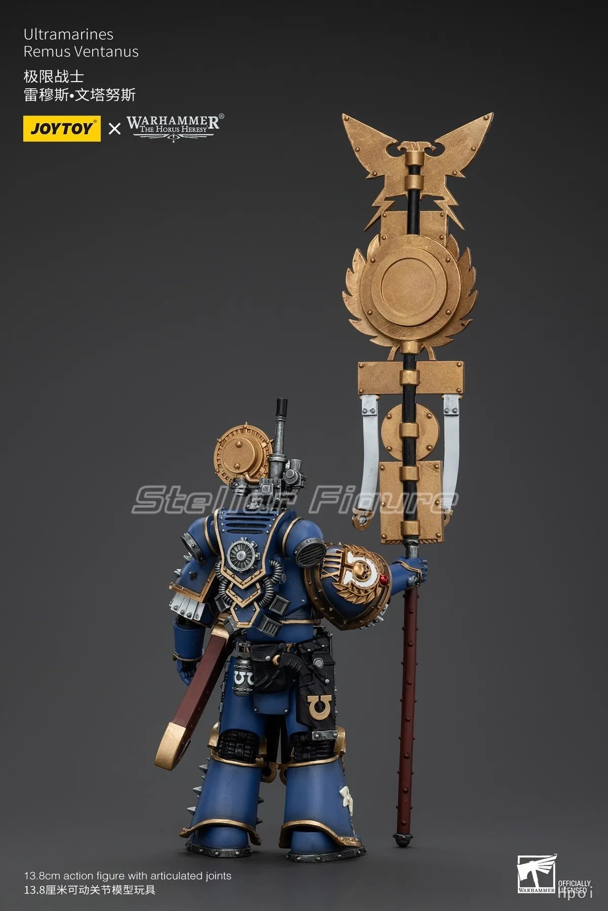【SF】JOYTOYS Warhammer 40K 1/18 Action Figure  Ultramarine Remus Ventanus Prime Model Gift