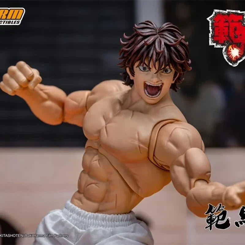 In Stock Original STORM COLLECTIBLES Baki Hanma: Son of Ogre Baki Hanma 1/12 Scale Action Figure