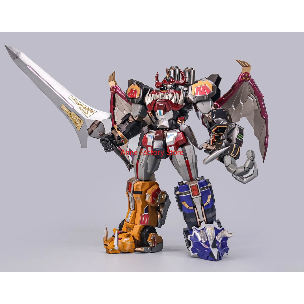 Nuevo Modelo De Ráfaga ZL-01 KO FLAMETOYS BEAST LORD Dragon Caesar Megazord Aleación Producto Terminado Modelo Figuras De Acción