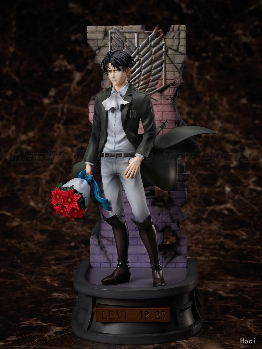 【In Stock】Original F:NEX MAPPA Shingeki No Kyojin Levi Ackerman Birthday 1/7 Scale Figure Toy Gift