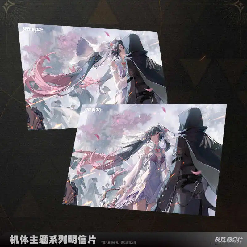 In Stock Official Origina GRAY RAVEN：PUNISHING Lucia Pyroath Postcard Ornament Doll Game Accessories Anime Figure Toy Kids Gifts