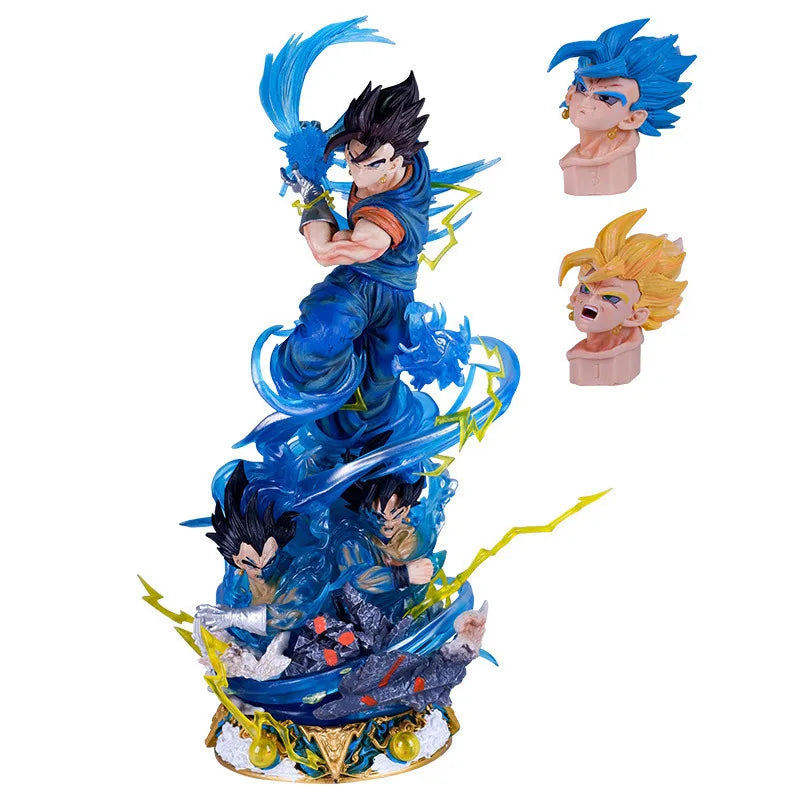 Last Sleep Studio Dragon Ball Z Vegetto SSJ3 Figure Dragonball Figurine Anime Model GK Bejitto Statue Collection Toy DBZfigma