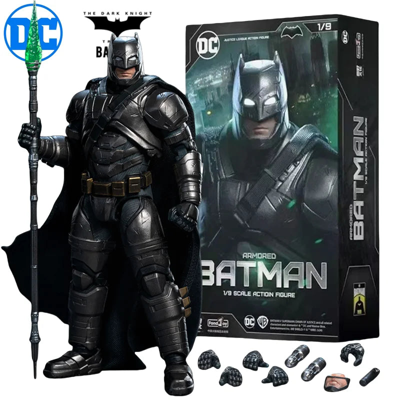 DC Justice League 1/9 Knightmare Batman Figure The Batman Tactical Buit Armored Batman Action Figures Models Collect Toys