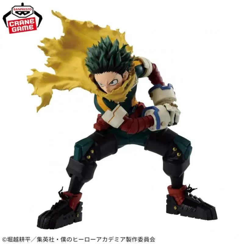 In stock Bandai BANPRESTO My Hero Academia MAXIMATIC IZUKU MIDORIYA Anime Action Figures Model Toy Ornaments Gift Original