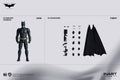 NEW INART Studio New Batman DC The Dark Knight Trilogy Action Figure 1/12 Bat Man Statue Model Customized Kid Toy Gifts