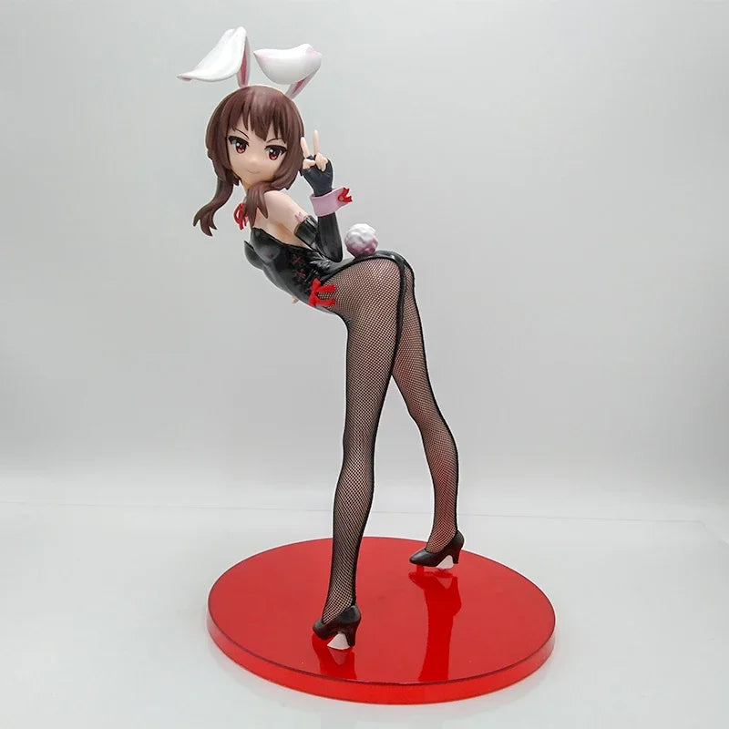 25cm BearPanda Yuna Bunny Girl illustration by Biya Anime Figure KonoSuba Darkness/Yuna-chan Action Figure Sexy Model Doll Toys
